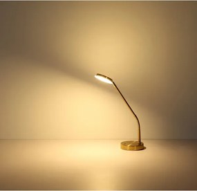 Globo 58504TM - Lampă de masă tactilă LED reglabilă SILVIO LED/6,5W/230V, alamă