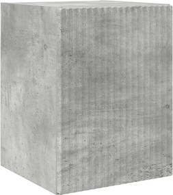 vidaXL Dulap TV de perete Beton 30 x 31 x 40 cm Lemn compozit