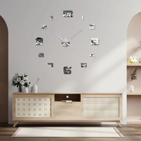 SENTOP | Ceas de perete adeziv modern cu numere - BIBA