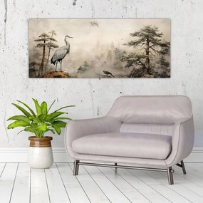 Tablou - Desen animat peisaj (120x50 cm)