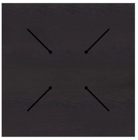 Blat Portico HPL wenge 69x69x1.2 cm