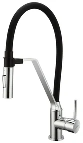 Baterie de bucătărie TERRA SINK negru