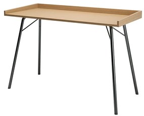 Birou cu aspect de lemn de stejar 52x115 cm Rayburn - Woodman