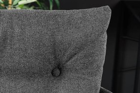 Scaun de bar pivotant BIG GEORGE antracit