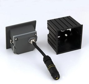 Spot LED incastrabil iluminat exterior IP65 LORO antracit