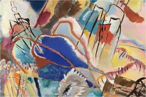 Tablou -  Vasily Kandinsky, Improvisation No. 30 (Cannons), reproducere (90x60 cm)