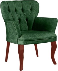 Fotoliu tip berjer, Cafe Homs,verde