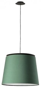 Lustra / Pendul modern design elegant 42cm SAVOY negru/verde