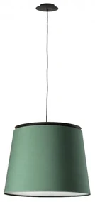 Lustra / Pendul modern design elegant 42cm SAVOY negru/verde