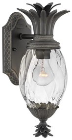 Corp de iluminat de exterior Hinkley HK-PLANTATION-S-MB PLANTATION 1xE27/40W/230V IP44 negru