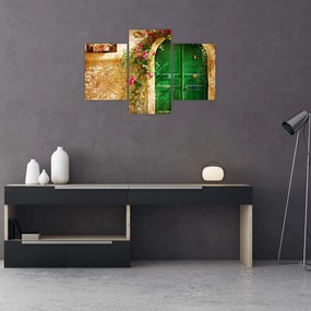 Tablou - Ușă veche (90x60 cm)