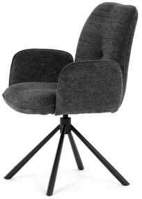 Set de scaune de sufragerie DCH-D1330 BK2, 2 buc.