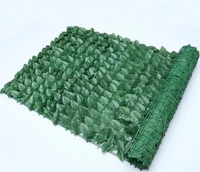 Gard viu artificial verde decorativ cu frunze verzi 300x150cm