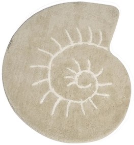 Covoraș de baie bej 90x90 cm Helix - Foutastic