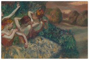 Tablou - Edgar Degas, Four Dancers, reproducere (90x60 cm)