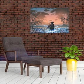 Tablou - Ilustrație a unui războinic (90x60 cm)