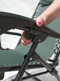 Scaun de grădină AN2320 OXFORD - negru