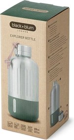 Sticlă termică argintie din oțel inoxidabil 650 ml Explorer – Black + Blum