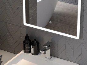 Mexen Navia oglindă de baie iluminată 50 x 70 cm, LED 6000K, anti-aburire - 9803-050-070-611-00