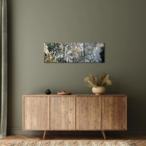Tablou - Detaliu ramură (cu ceas) (90x30 cm)