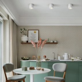 Zuma Line ACGU10-158-N - Spot LED RGBW dimabil 1x GU10/6W/230V IP44, alb, cu telecomandă