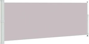 vidaXL Copertină laterală retractabilă de terasă, gri, 180x500 cm