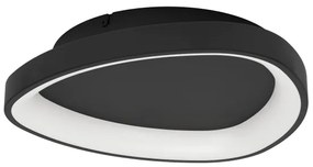 Plafonieră LED dimabilă Eglo 901584 LORETELLO LED/12W/230V negru + telecomandă