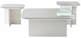 Set de măsuțe de cafea Jazz White