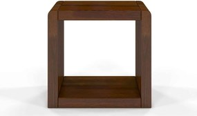 Noptieră lemn masiv nuc Axel, 40 × 30 × 38 cm