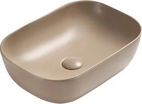 Mexen Rita chiuvetă deasupra blatului 45 x 32 cm, cappuccino mat - 21084564