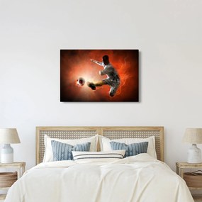 Tablou - Fotbalistul (90x60 cm)