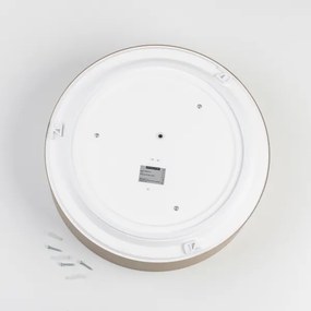 Brilagi - Plafonieră de baie POOL, 3 x E27, 15 W, 230 V, Ø 40 cm, IP54, bej