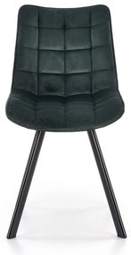 Scaun de bucaterie Jordan, verde/negru