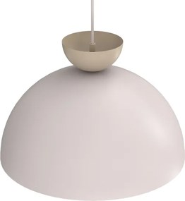 Lustră suspendată pe cablu NEVIS, 1xE27/15W/230V, diametru 38 cm, crem