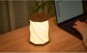 Decorațiune luminoasă maro cu USB ø 12 cm Twist Hexagon – Gingko