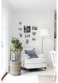 ByRydens 1988780-6509 Lampă de podea ORLANDO 1xE27/5W/230V + LED/3W alb/auriu