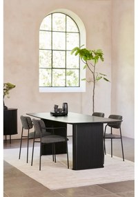 Scaun de dining gri închis Zama – Unique Furniture