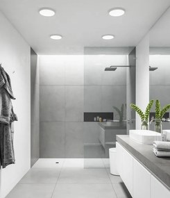 Spot incastrabil tavan fals, pentru baie IP44, LED 3-Step MOODMAKER, Sóller 17
