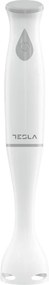 Resigilat: Blender de mana Tesla HB100WG, 200W, motor DC, Lama de otel, Alb