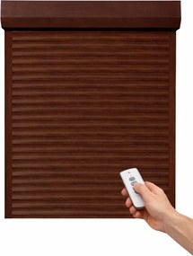 Rulou Exterior Aluminiu Mahon cu Acționare Electrică și Telecomandă