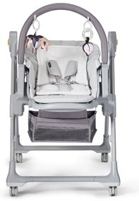 Scaun de masă 2 în 1 pentru copii LASTREE gri KINDERKRAFT