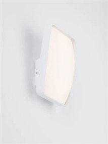 Aplica de perete exterior LED IP65 NUBO alb