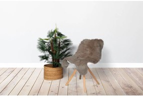 Blană artificială Tiseco Home Studio Sheepskin, 80 x 150 cm, maro închis