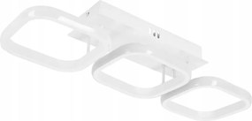 Plafonieră LED dimmabilă, 33W/230V, 3000-6500K, albă, Wi-Fi Tuya + telecomandă