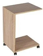 Măsuță laterală 65x35 cm maro