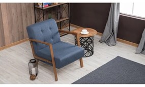 Fotoliu PUKI albastru