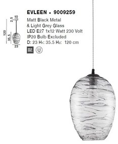 Pendul design decorativ modern EVLEEN