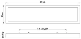 Plafonieră LED DORO LED/24W/230V Globo 416080WD4