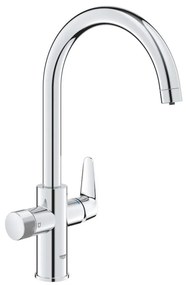 GROHE 30592000 - Baterie pentru chiuvetă StartCurve BLUE PURE, 411 mm, crom lucios