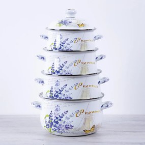 Klausberg Set de oale emailate PROVENCE 4 buc